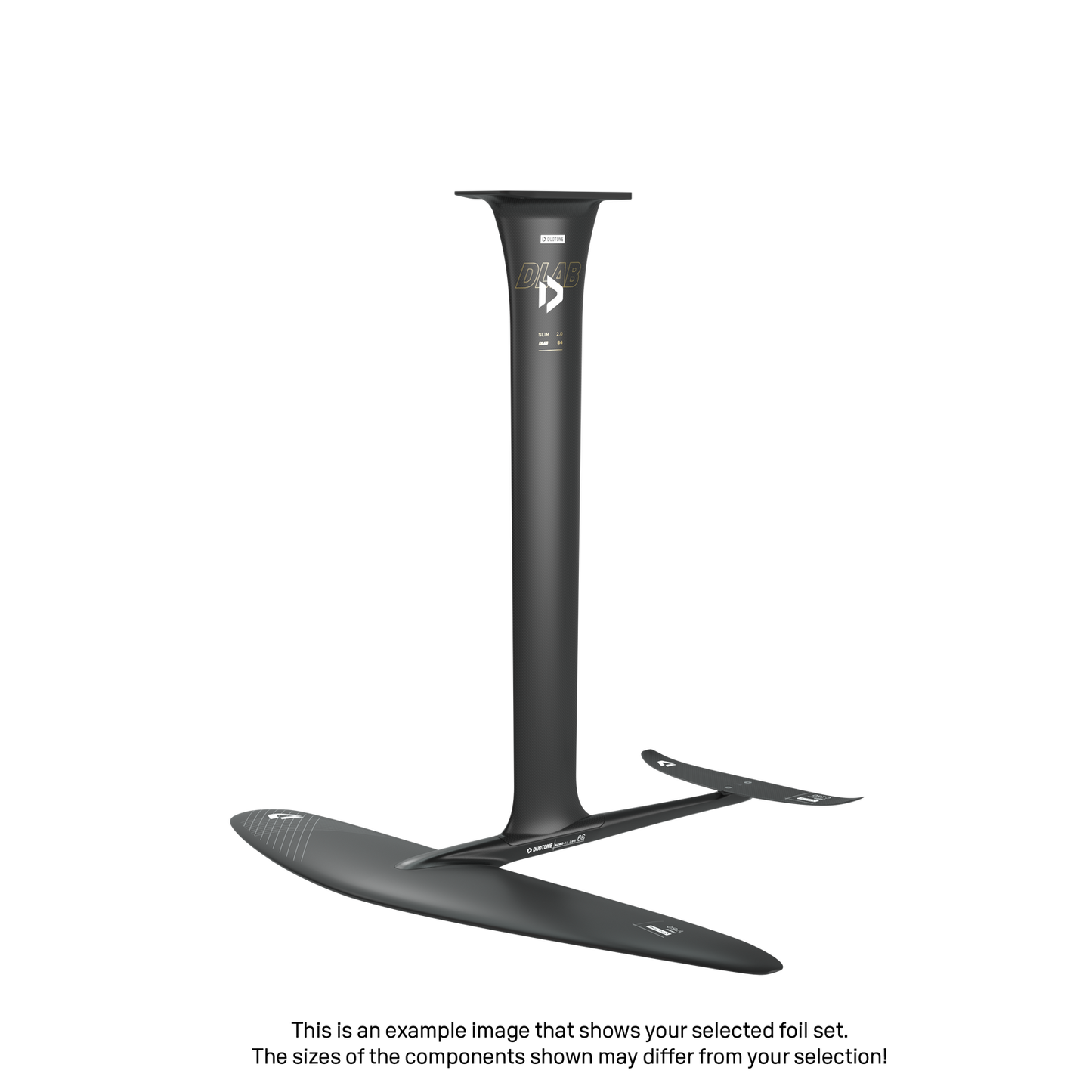 Mast Slim 2.0 D/LAB 76 Fuselage Aero AL 3BS 66 Front Wing Free 2000 Back Wing Aero Stabilizer C 300