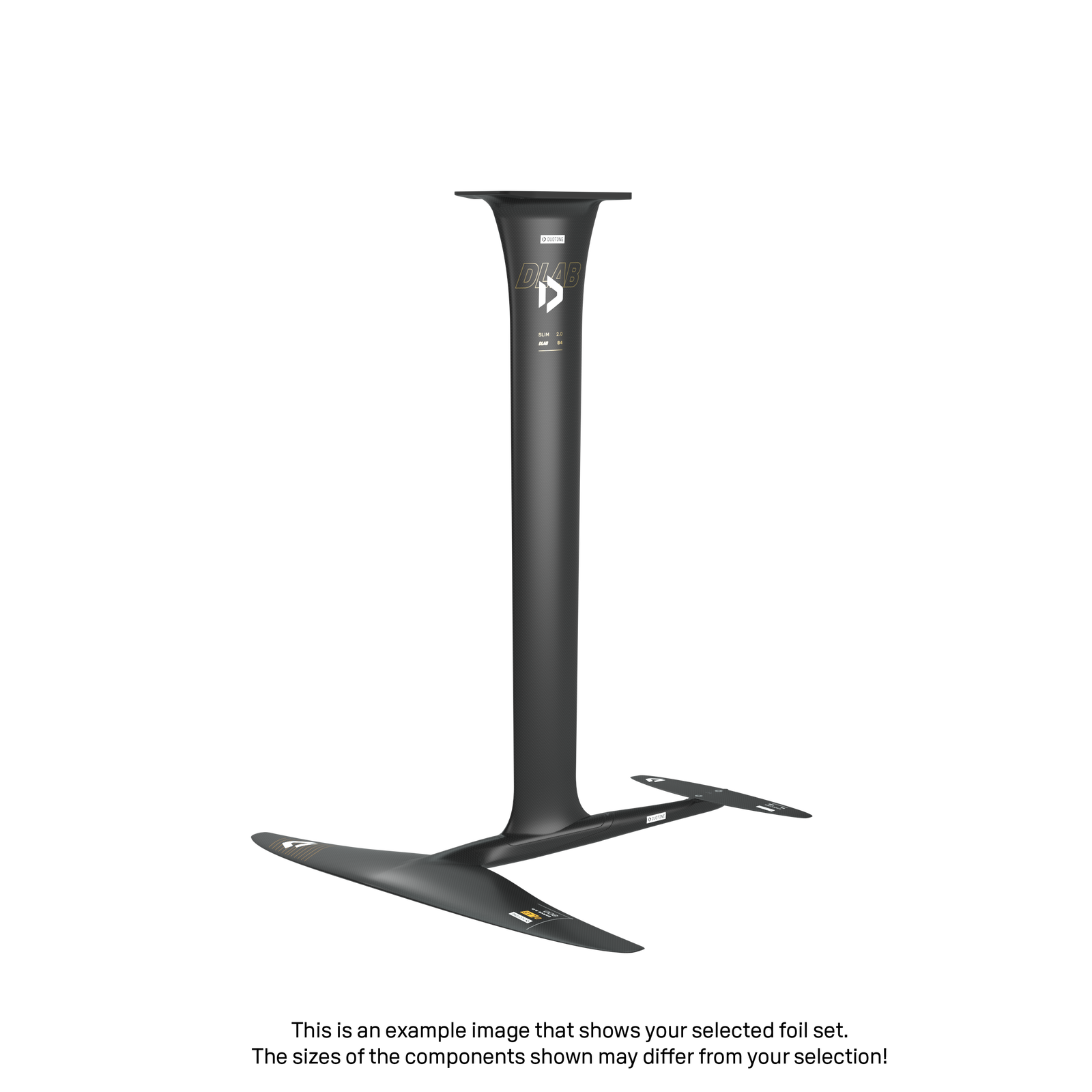 Mast Slim 2.0 D/LAB 84 Tail D/LAB 43 Front Wing Carve 3.0 D/LAB 500 Back Wing Stabilizer PX 160