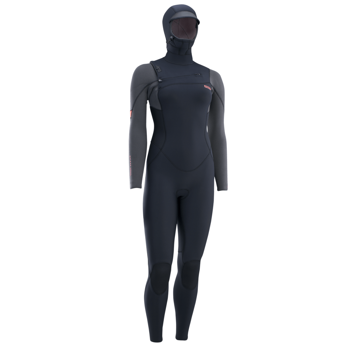 ION Women Wetsuit Amaze Amp 6/5 Hood Front Zip 2024