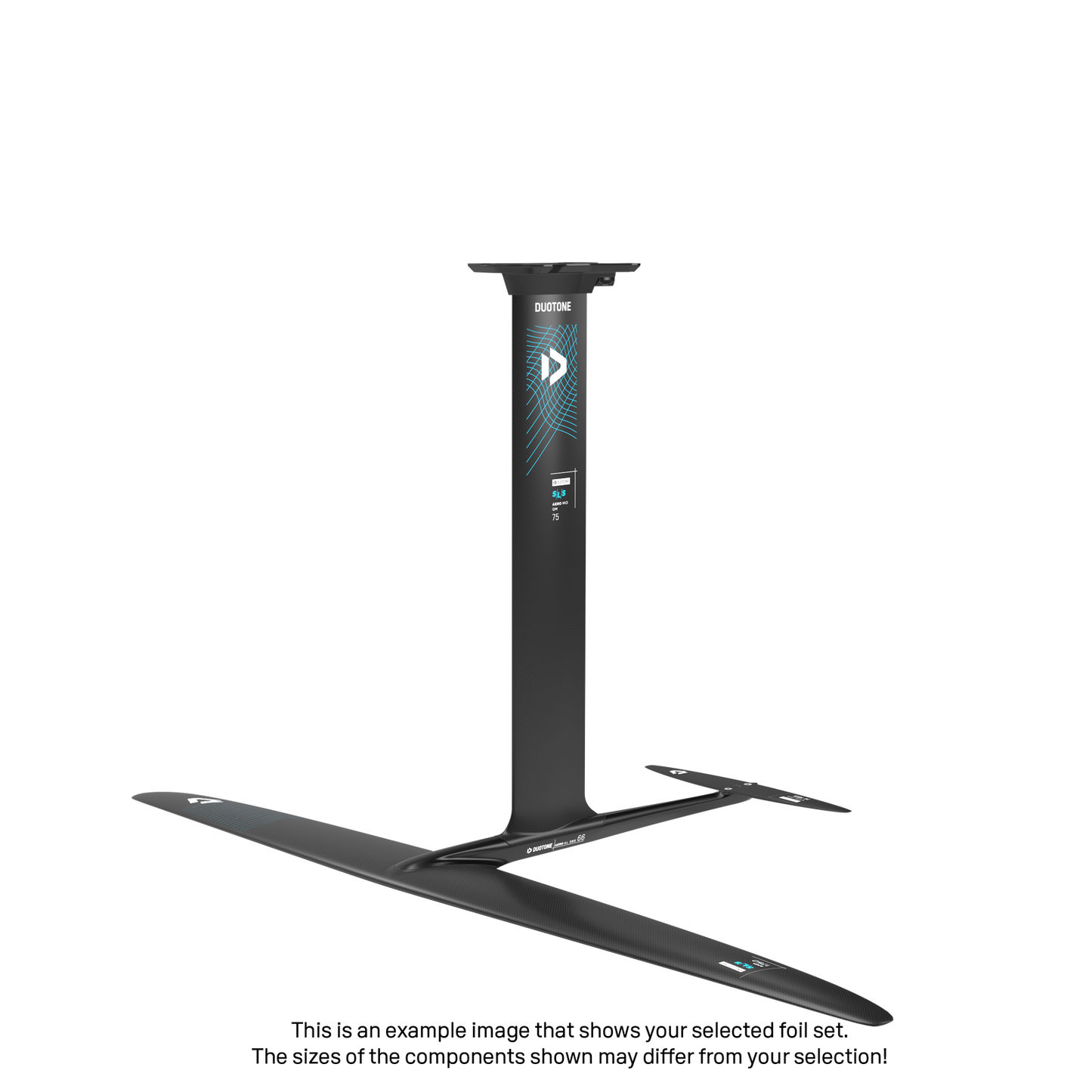 Mast Aero Mid QM SLS 75 Fuselage Aero AL 3BS 66 Front Wing AMP SLS 1750 Back Wing Stabilizer H 185