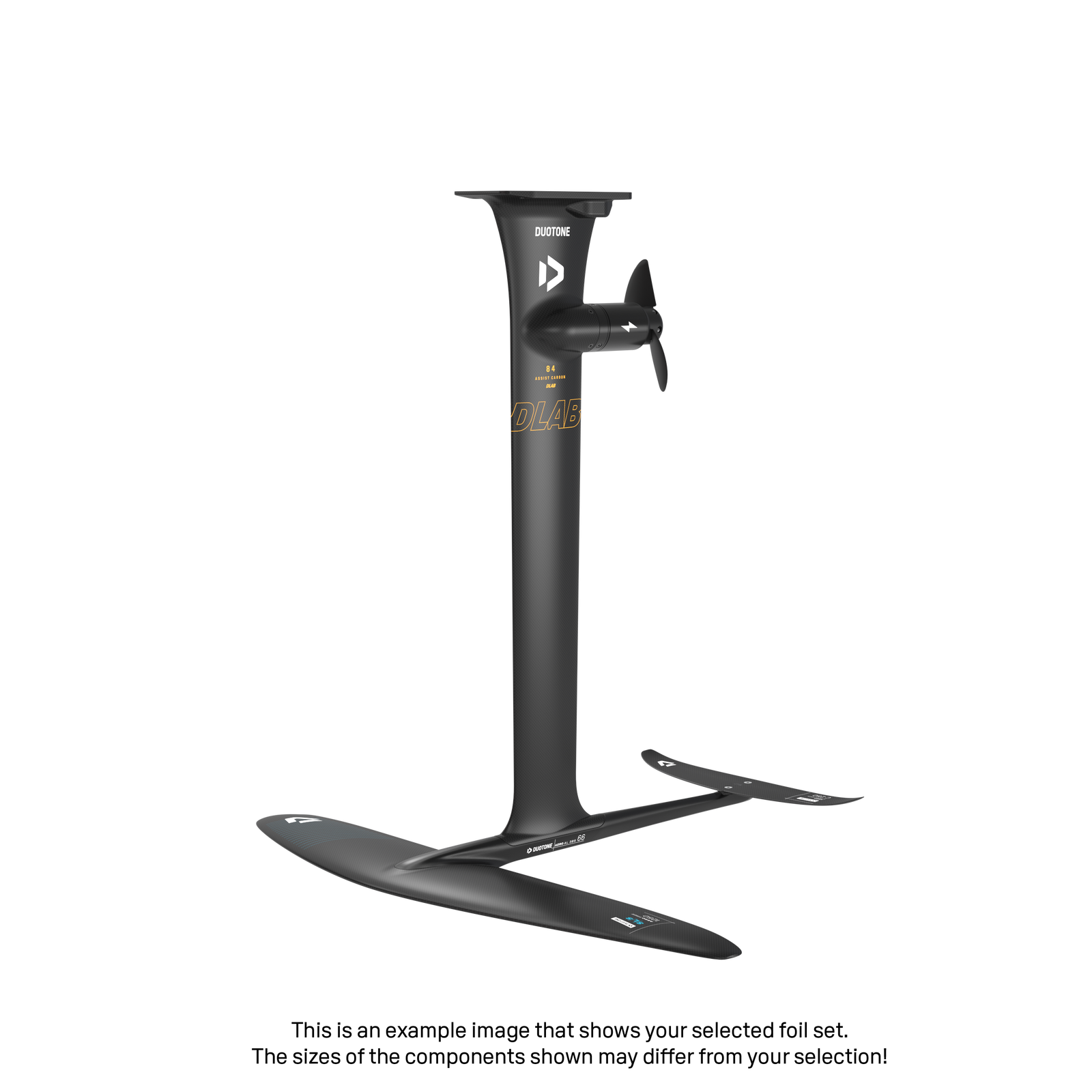 eMast D/LAB Set 84 Fuselage Aero AL 3BS 66 Front Wing Aero Free SLS 1750 Back Wing Aero Stabilizer C 250